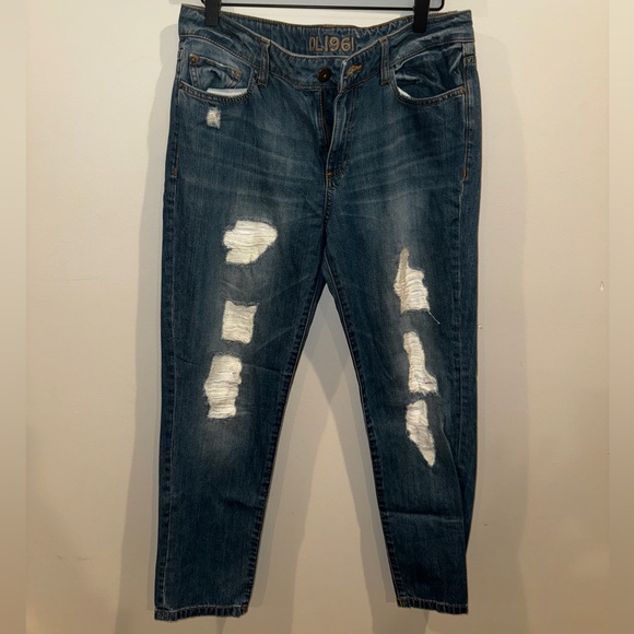 DL1961‎ Women's Distressed Nolita Slouchy Slim Jeans 28 - Picture 1 of 12